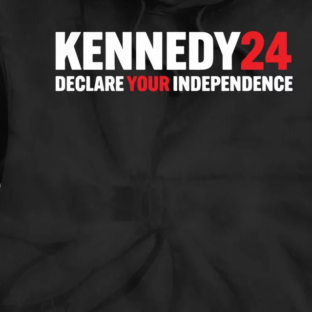 Kennedy 24 Declare Your Independence Tie Dye Hoodie