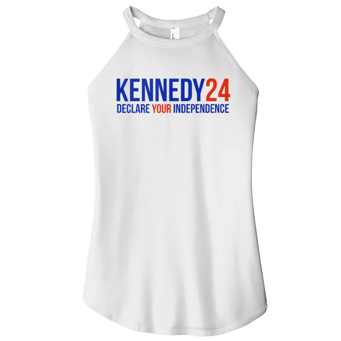 Kennedy 24 Declare Your Independence Rfk 2024 Election Women’s Perfect Tri Rocker Tank