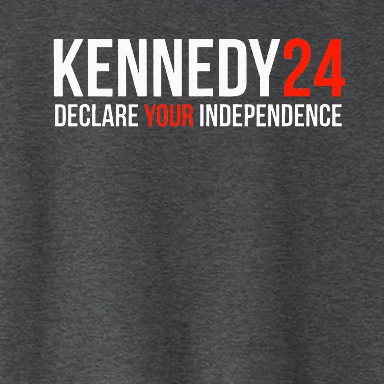 Kennedy 24 Declare Your Independence Women's Crop Top Tee