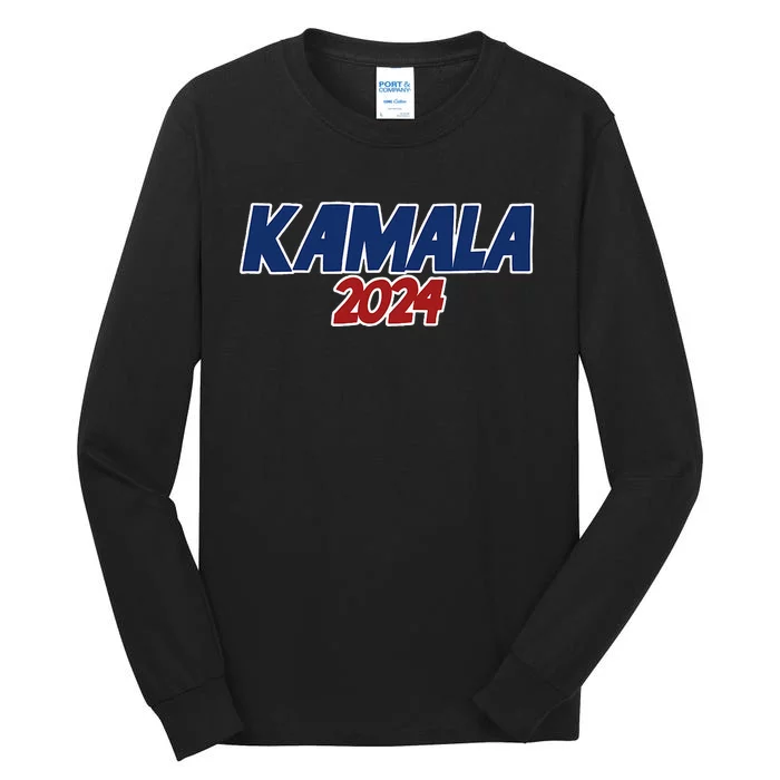 Kamala 2024 Design Vote Kamala Harris 2024 Election Democrat Tall Long Sleeve T-Shirt