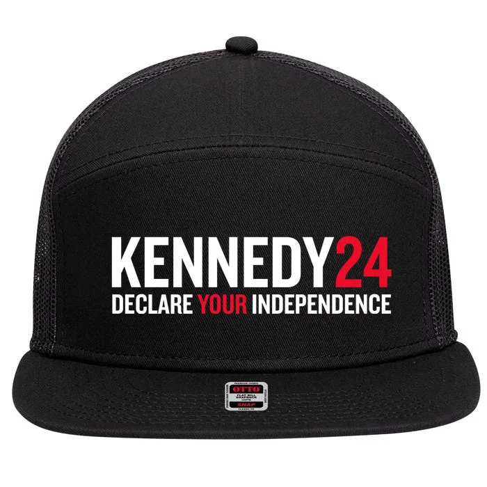 Kennedy 24 Declare Your Independence 7 Panel Mesh Trucker Snapback Hat