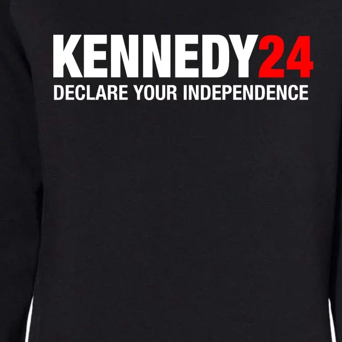 Kennedy 24 Declare Your Independence Womens California Wash Sweatshirt