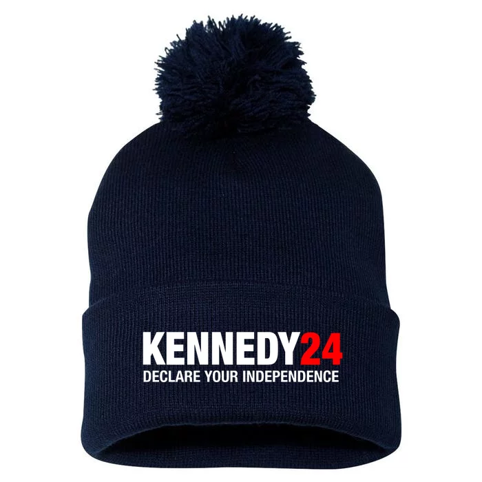 Kennedy 24 Declare Your Independence Pom Pom 12in Knit Beanie