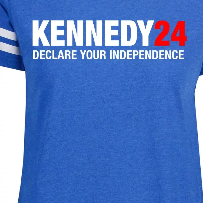 Kennedy 24 Declare Your Independence Enza Ladies Jersey Football T-Shirt