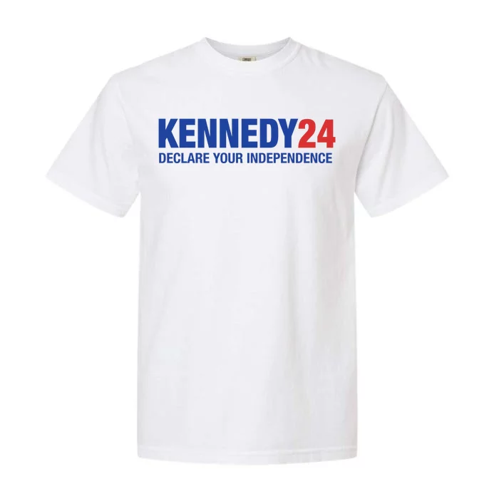 Kennedy 24 Declare Your Independence Rfk Jr Robert F Kennedy Jr For President Garment-Dyed Heavyweight T-Shirt