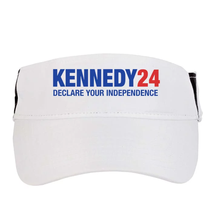 Kennedy 24 Declare Your Independence Rfk Jr Robert F Kennedy Jr For President Adult Drive Performance Visor