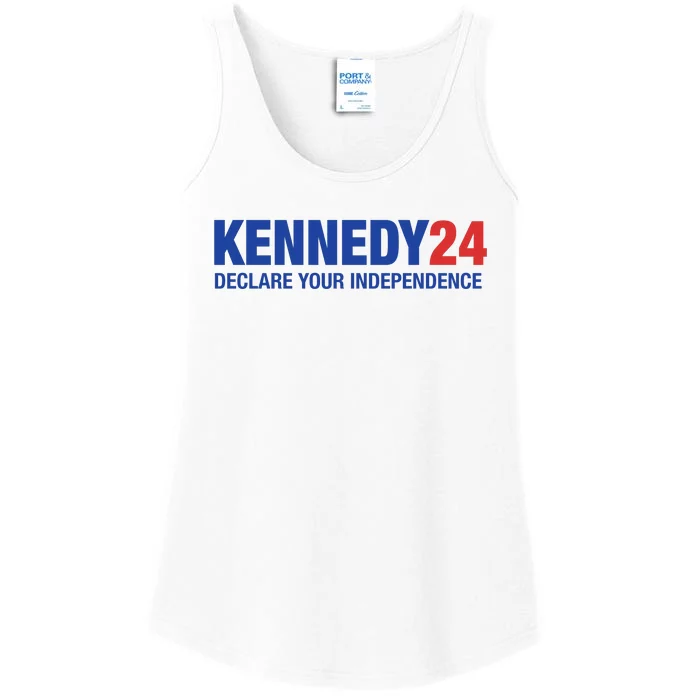 Kennedy 24 Declare Your Independence Rfk Jr Robert F Kennedy Jr For President Ladies Essential Tank