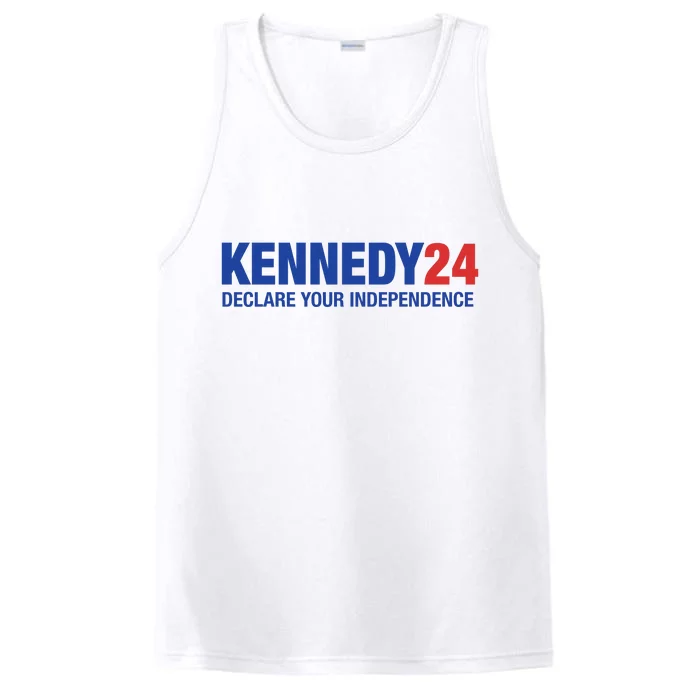 Kennedy 24 Declare Your Independence Rfk Jr Robert F Kennedy Jr For President Performance Tank