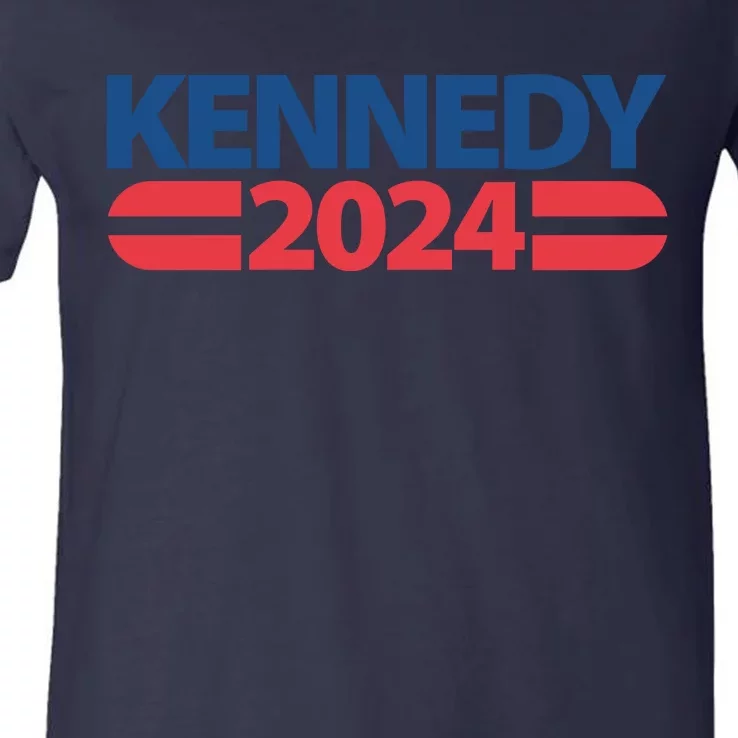 Kennedy 2024 Election Logo V-Neck T-Shirt