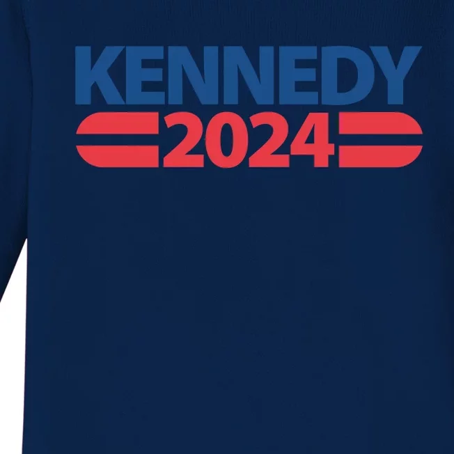 Kennedy 2024 Election Logo Baby Long Sleeve Bodysuit