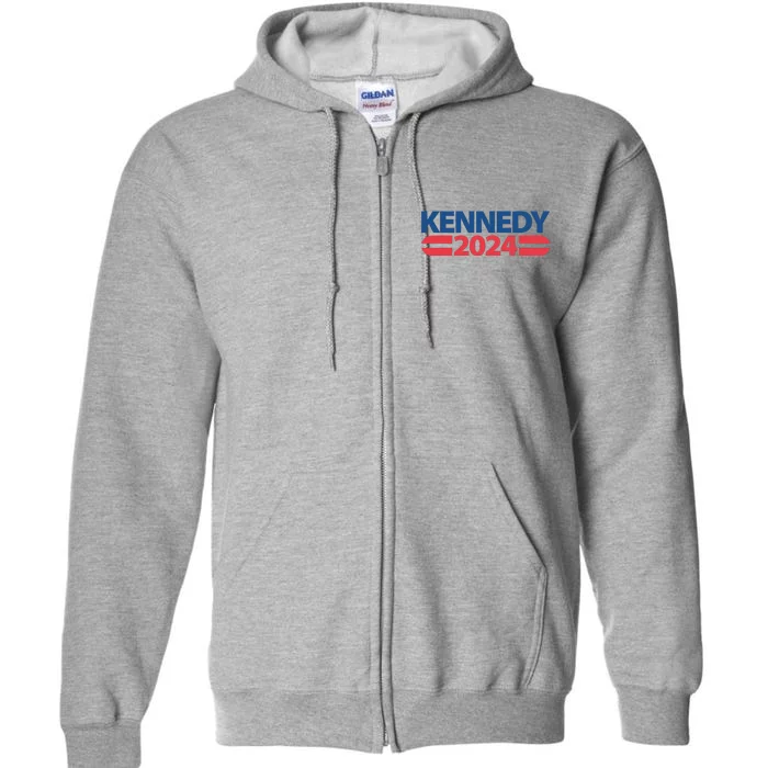 Kennedy 2024 Election Logo Full Zip Hoodie