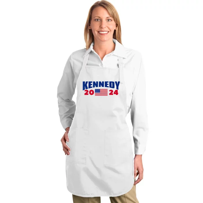 Kennedy 2024 For President Full-Length Apron With Pocket