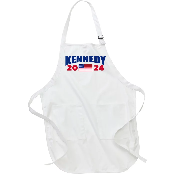 Kennedy 2024 For President Full-Length Apron With Pocket