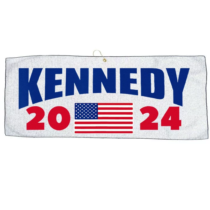 Kennedy 2024 For President Large Microfiber Waffle Golf Towel