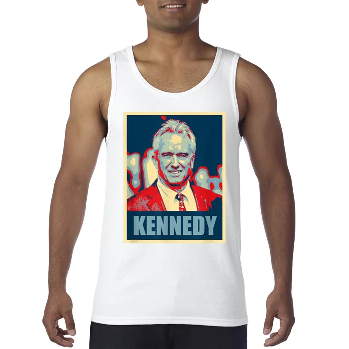 Kennedy 2024 For President Election Poster Tank Top