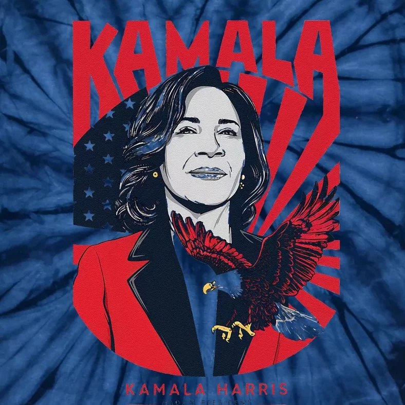 Kamalaharris 2024 For President Campaign Tie-Dye T-Shirt