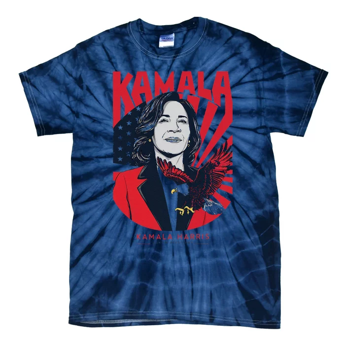 Kamalaharris 2024 For President Campaign Tie-Dye T-Shirt