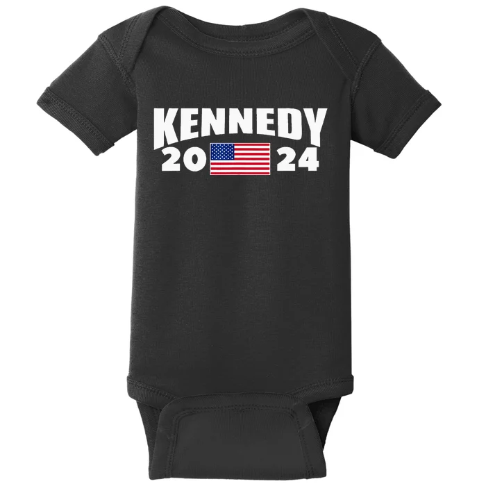 Kennedy 2024 For President Election Baby Bodysuit