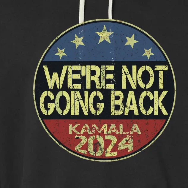 Kamalaharris 2024 For President Campaign Garment-Dyed Fleece Hoodie