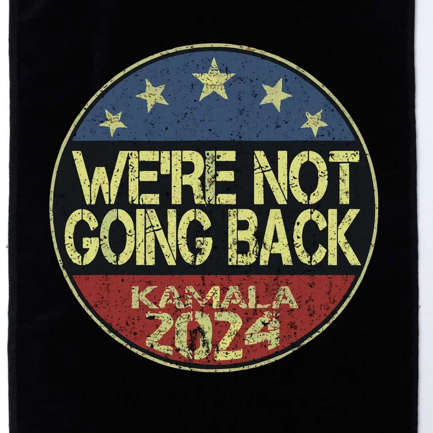 Kamalaharris 2024 For President Campaign Platinum Collection Golf Towel