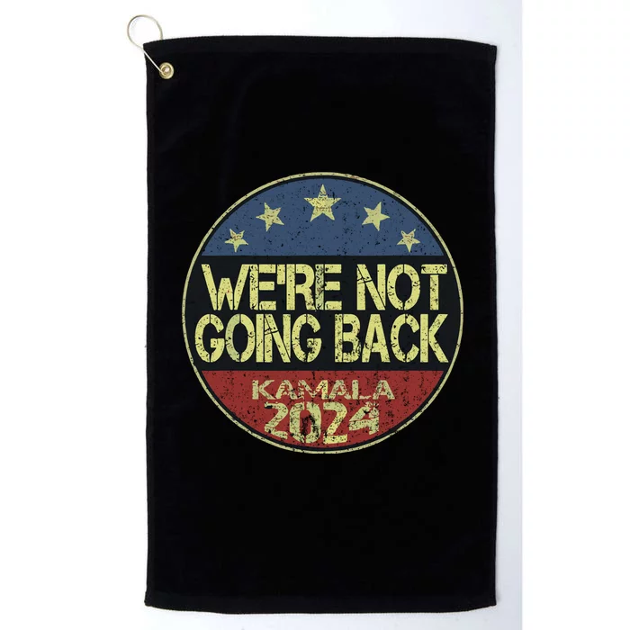 Kamalaharris 2024 For President Campaign Platinum Collection Golf Towel