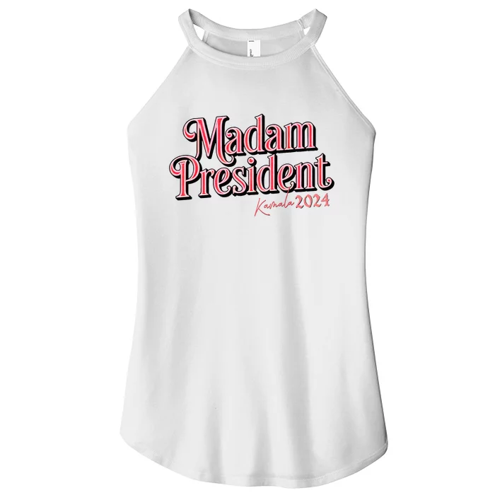 Kamala 2024 For A Future With Madam President Women’s Perfect Tri Rocker Tank