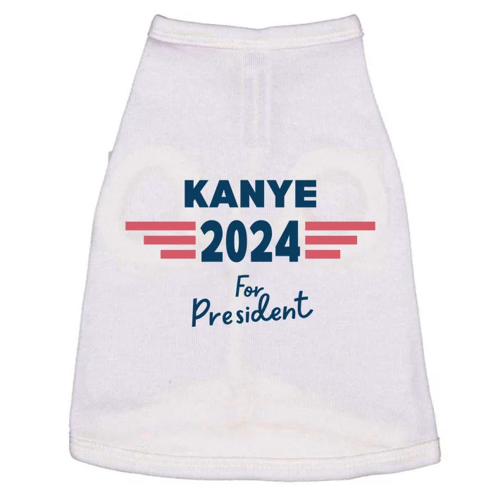 Kanye 2024 For President Doggie Tank