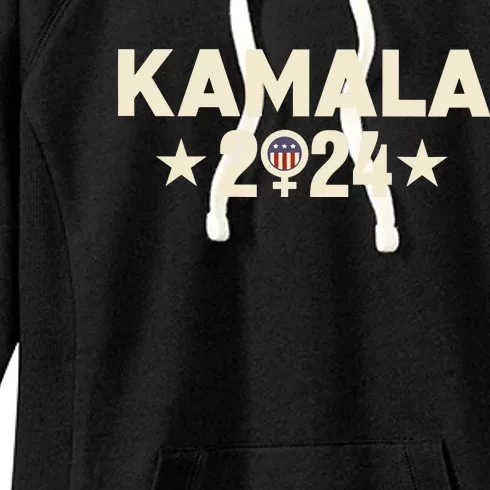 Kamala 2024 For President Women's Fleece Hoodie