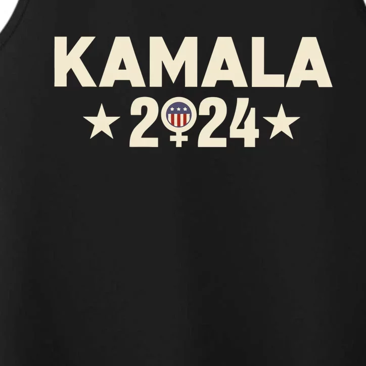 Kamala 2024 For President Performance Tank