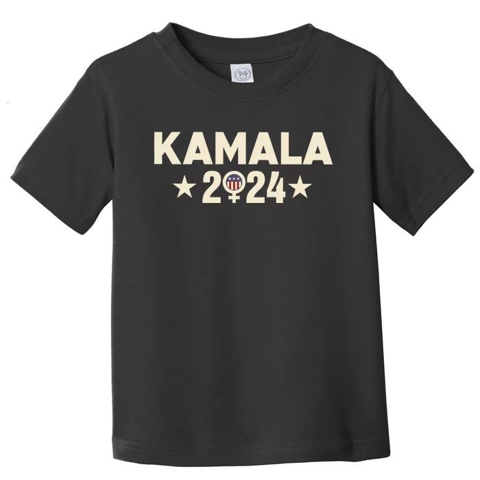 Kamala 2024 For President Toddler T-Shirt