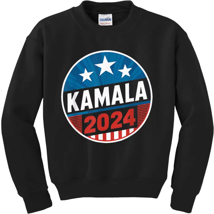 Kamalaharris 2024 For President Campaign Kids Sweatshirt