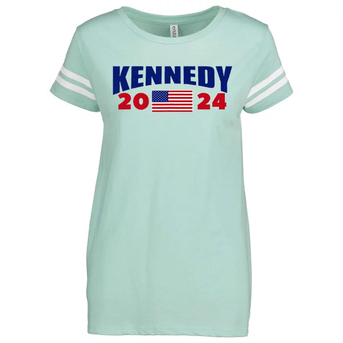 Kennedy 2024 For President Enza Ladies Jersey Football T-Shirt