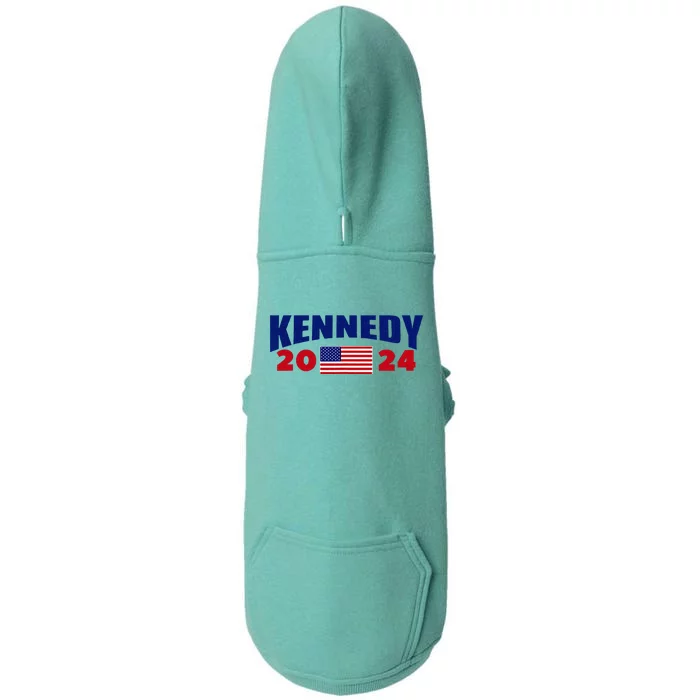 Kennedy 2024 For President Doggie 3-End Fleece Hoodie