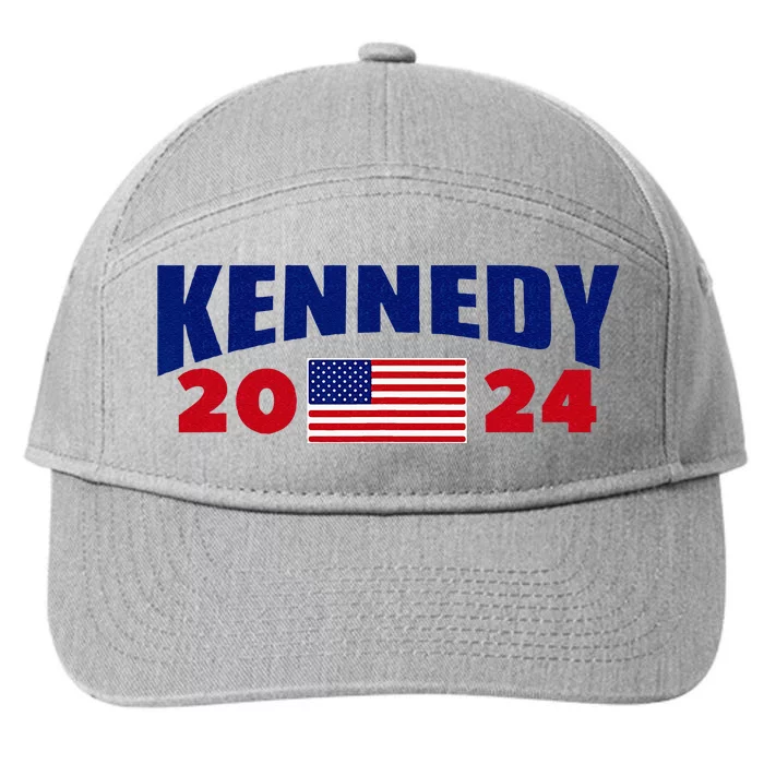 Kennedy 2024 For President 7-Panel Snapback Hat