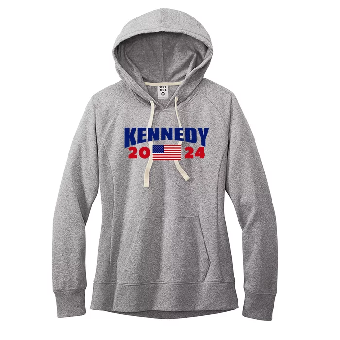 Kennedy 2024 For President Women's Fleece Hoodie