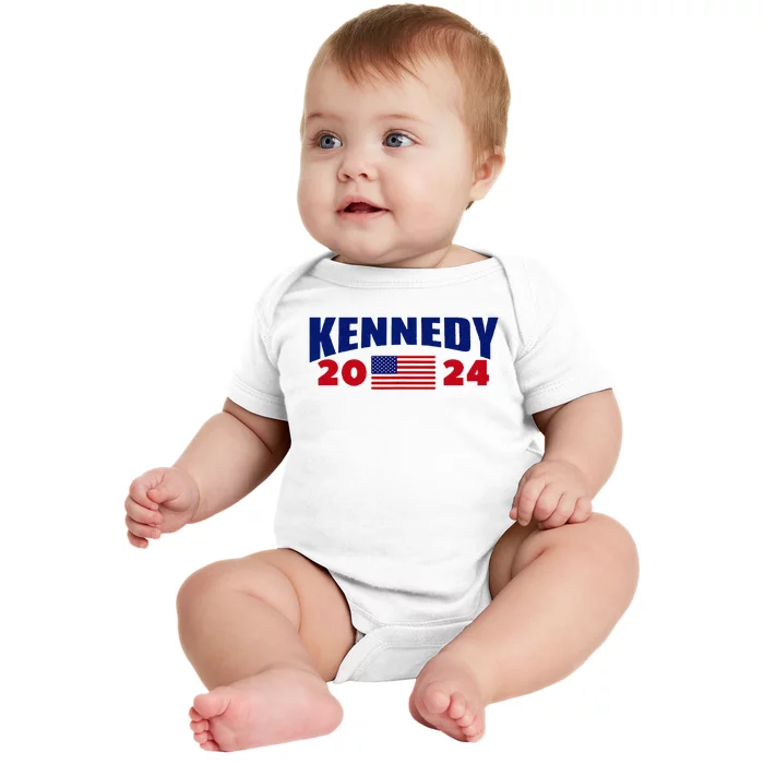 Kennedy 2024 For President Baby Bodysuit