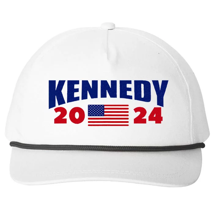 Kennedy 2024 For President Snapback Five-Panel Rope Hat