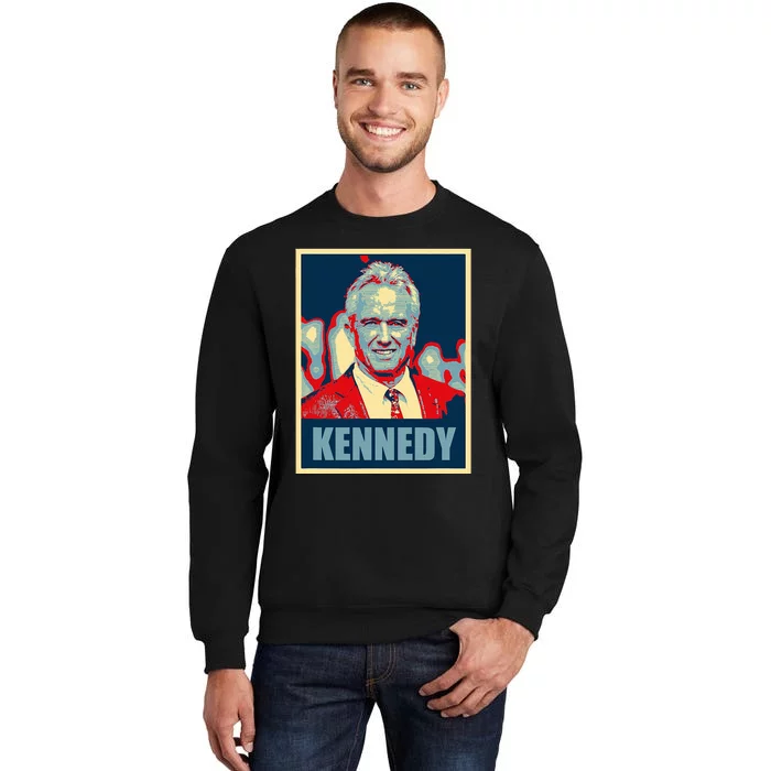 Kennedy 2024 For President Election Poster Tall Sweatshirt