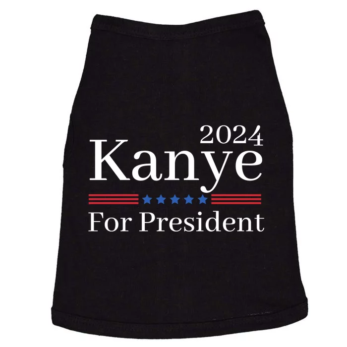 Kanye 2024 For President Doggie Tank