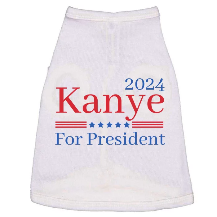 Kanye 2024 For President Doggie Tank