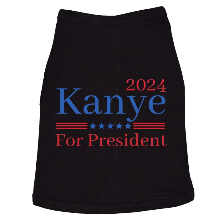 Kanye 2024 For President Doggie Tank