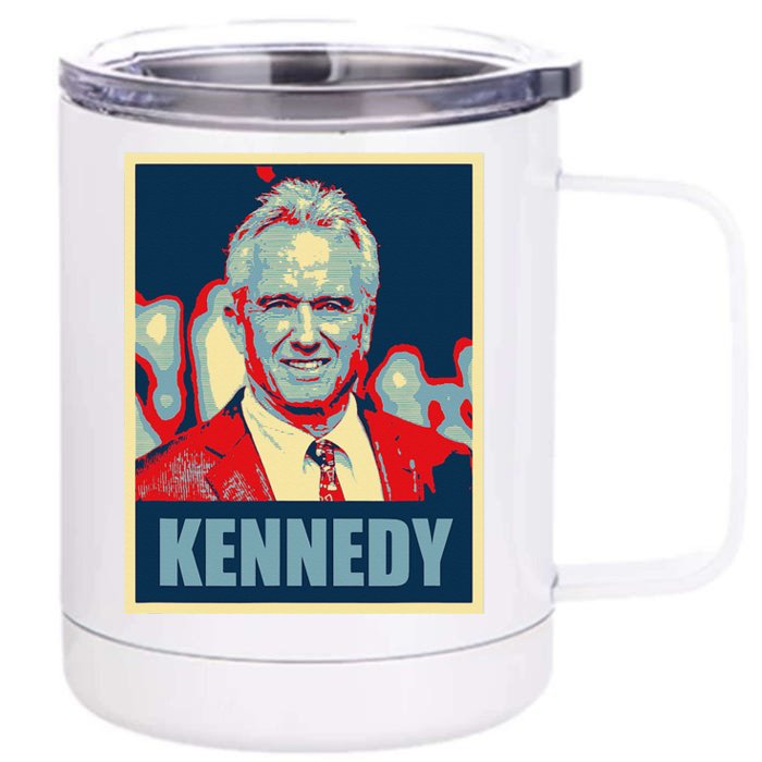 Kennedy 2024 For President Election Poster Front & Back 12oz Stainless Steel Tumbler Cup