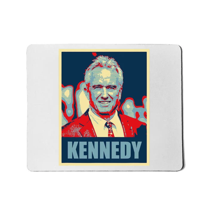 Kennedy 2024 For President Election Poster Mousepad