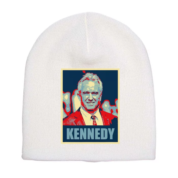 Kennedy 2024 For President Election Poster Short Acrylic Beanie