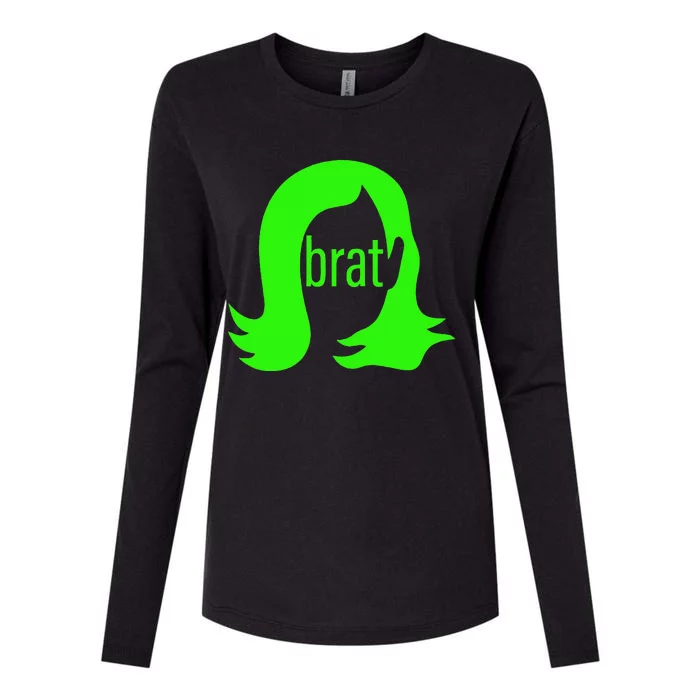 Kamala 2024 Kamala Is Brat Womens Cotton Relaxed Long Sleeve T-Shirt