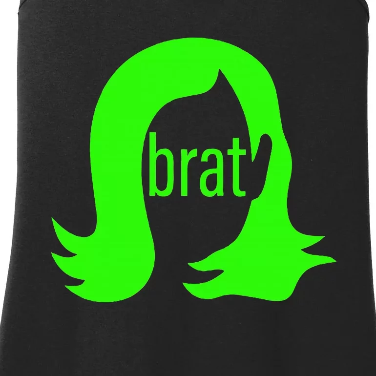 Kamala 2024 Kamala Is Brat Ladies Essential Tank