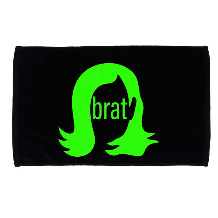 Kamala 2024 Kamala Is Brat Microfiber Hand Towel