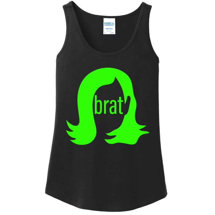 Kamala 2024 Kamala Is Brat Ladies Essential Tank