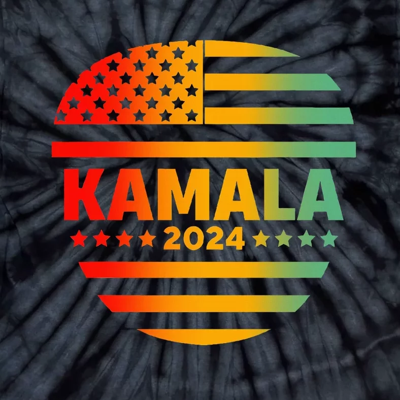 Kamala 2024 Kamala Harris 2024 For President Tie-Dye T-Shirt