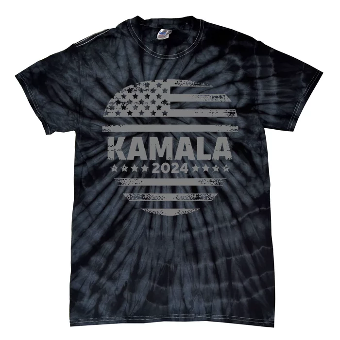 Kamala 2024 Kamala Harris 2024 For President Tie-Dye T-Shirt